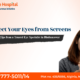 Eye Specialist in Bhubaneswar giving advice on screen time and eye health