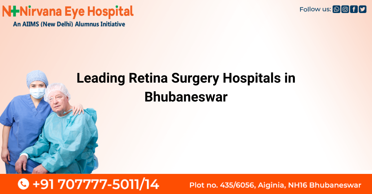 Patient receiving advanced retina surgery at a hospital in Bhubaneswar