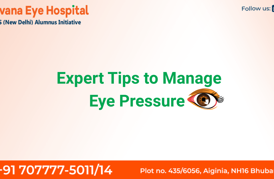 Eye doctor checking eye pressure in a patient
