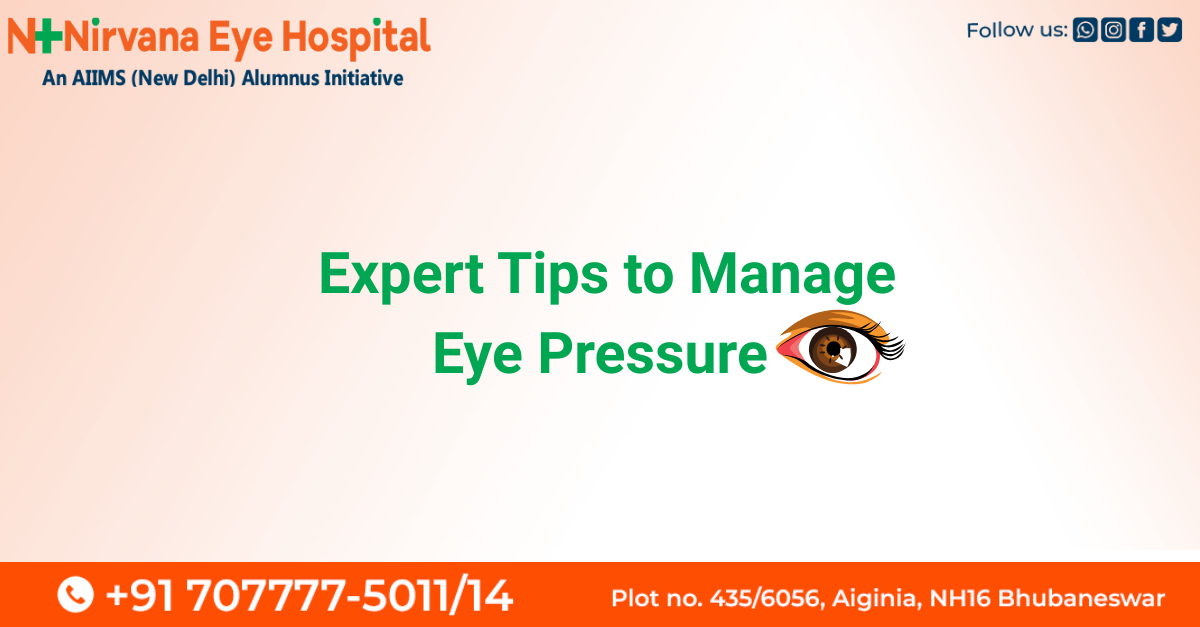 Eye doctor checking eye pressure in a patient