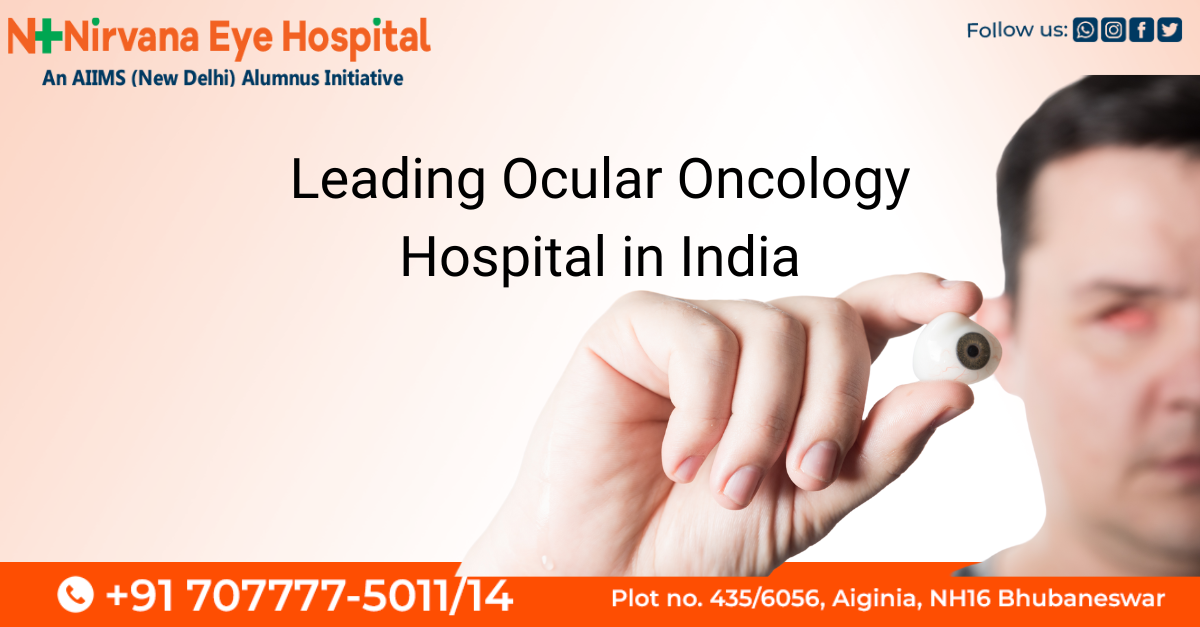 Eye specialist treating a patient at a top ocular oncology hospital in India for eye cancer care