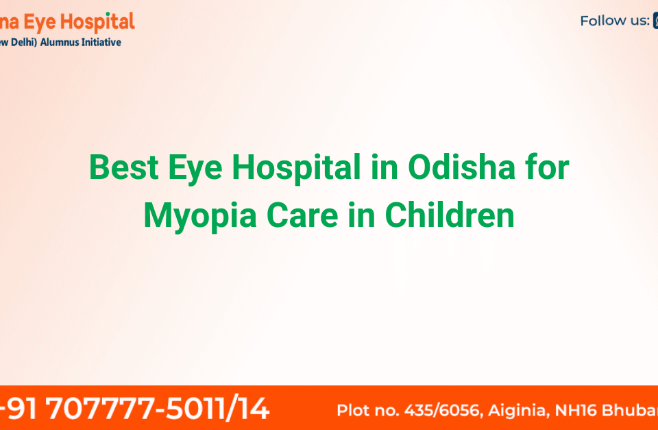 Child eye checkup at the Best eye hospital in Odisha for myopia treatment
