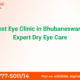 Patient receiving dry eye treatment at the best eye clinic in Bhubaneswar – Nirvana Eye Hospital