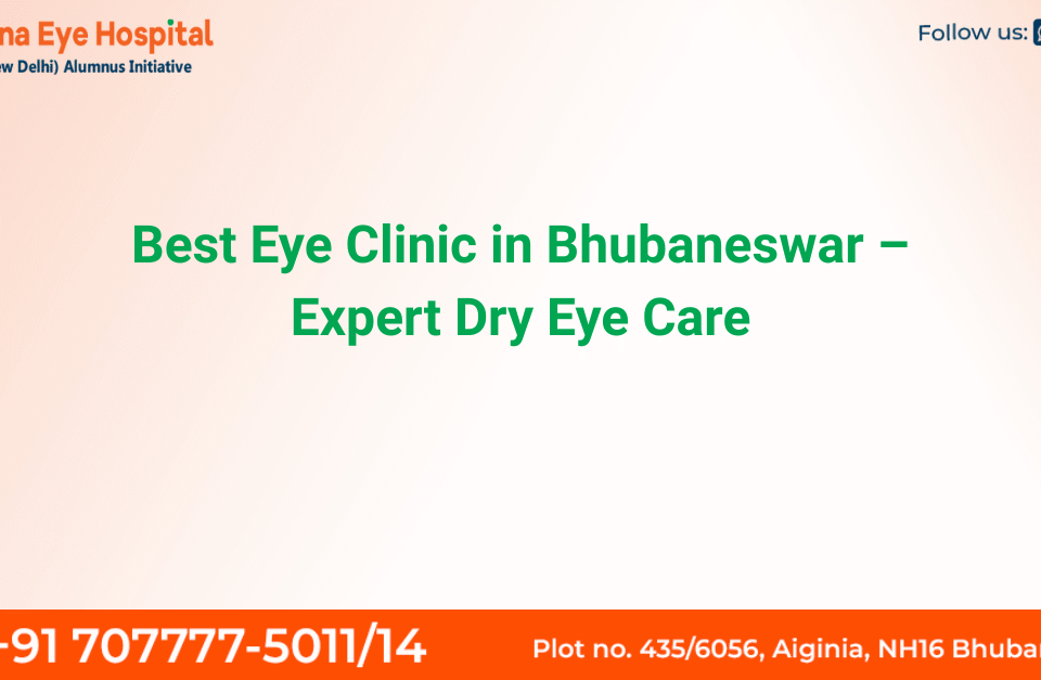 Patient receiving dry eye treatment at the best eye clinic in Bhubaneswar – Nirvana Eye Hospital