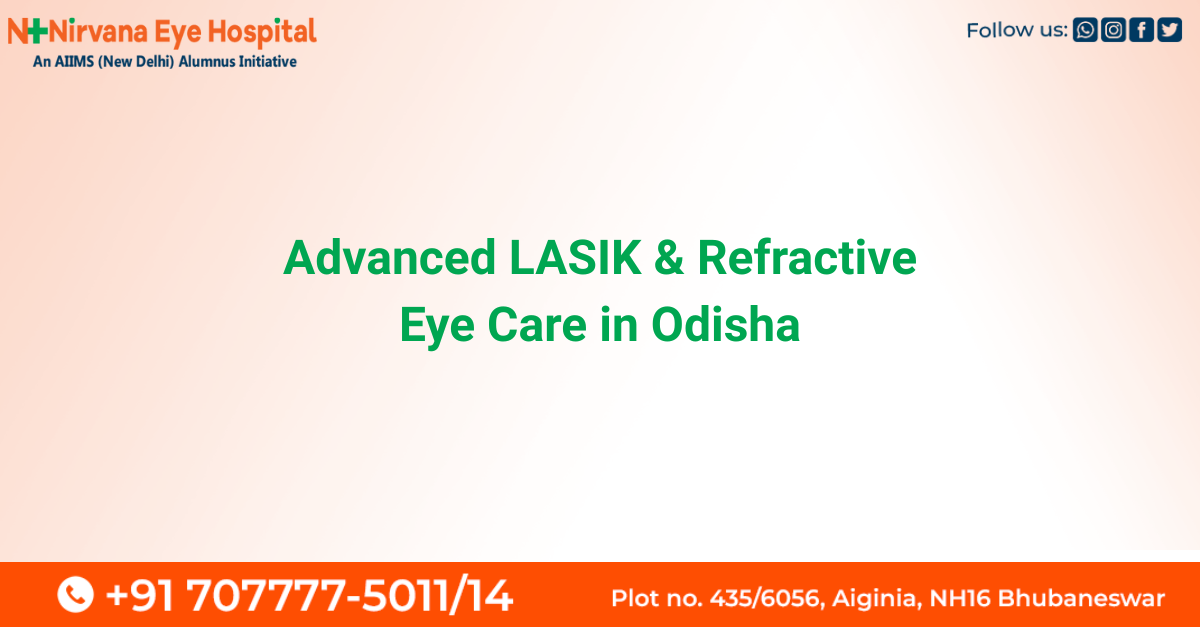 Top LASIK and refractive eye surgery specialists at the best eye hospital in Bhubaneswar, Odisha